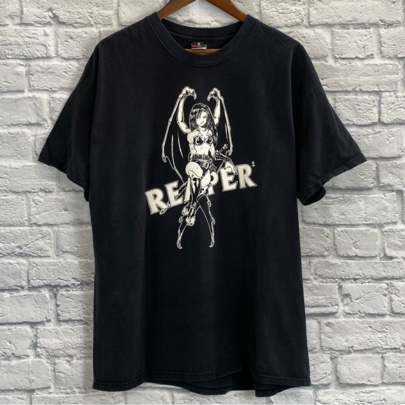 Vintage Reaper Branded Devil Girl Tee - Picture 4 of 7